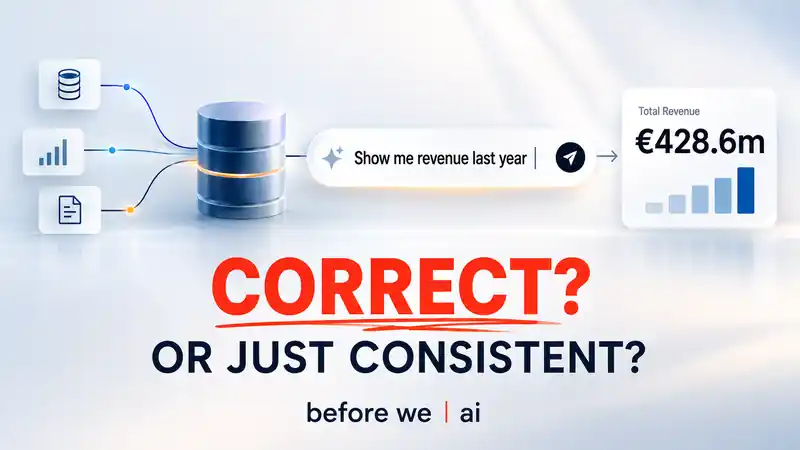 Before we AI: can you trust the numbers?